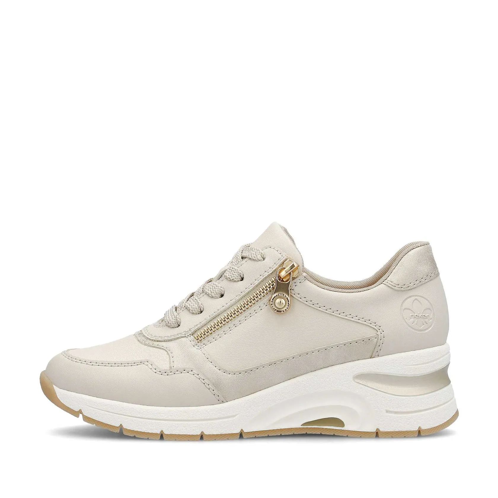 Rieker Sneakers-Women'S Sneaker Low Light Beige