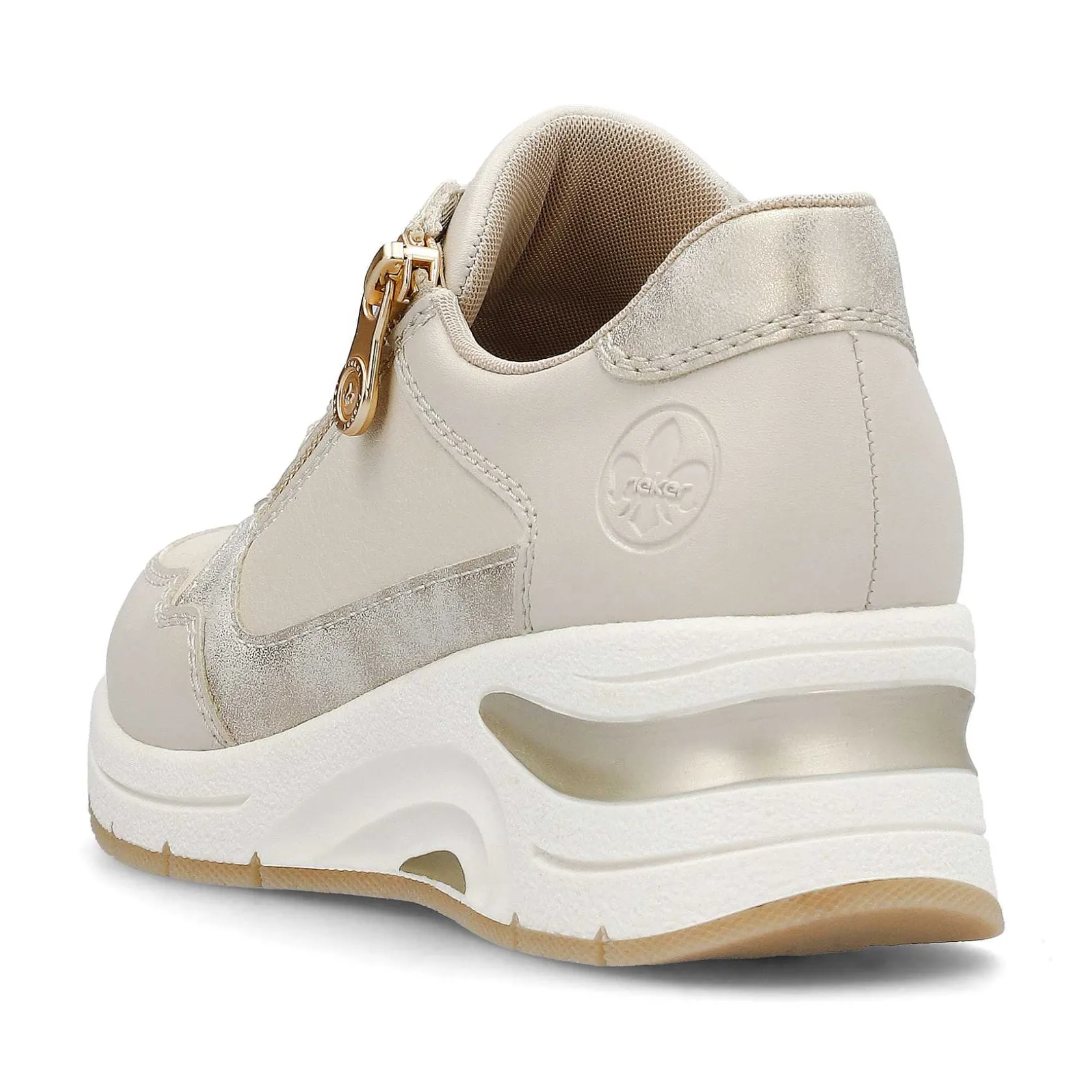 Rieker Sneakers-Women'S Sneaker Low Light Beige