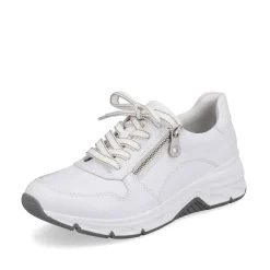 Rieker Sneakers-Women'S Sneaker Low Crystal White