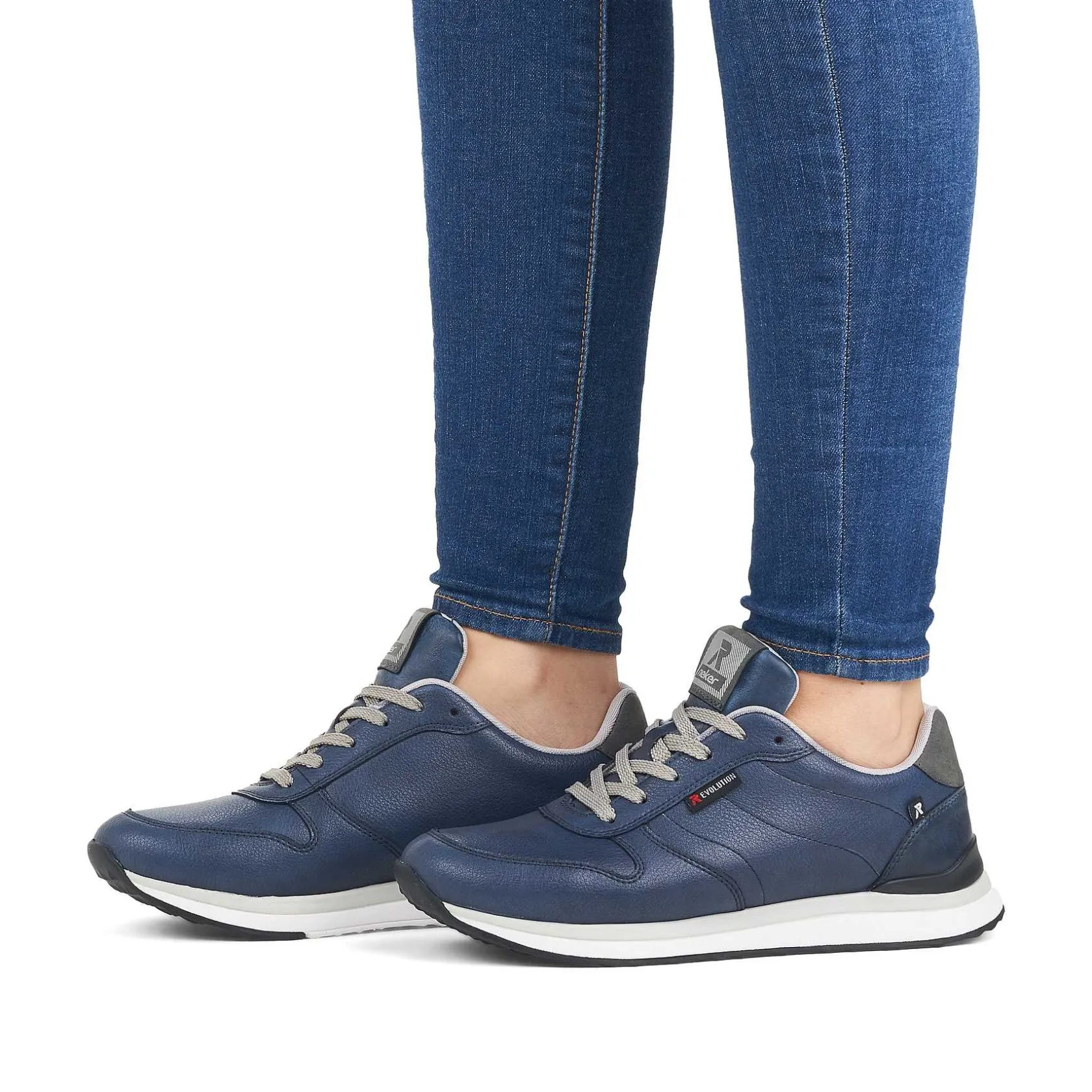Rieker Sneakers-Women'S Sneaker Low Navy Blue