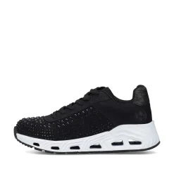 Rieker Vegan-Women'S Sneaker Low Deep Black