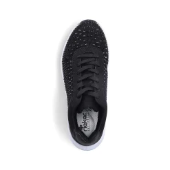 Rieker Vegan-Women'S Sneaker Low Deep Black