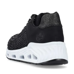 Rieker Vegan-Women'S Sneaker Low Deep Black