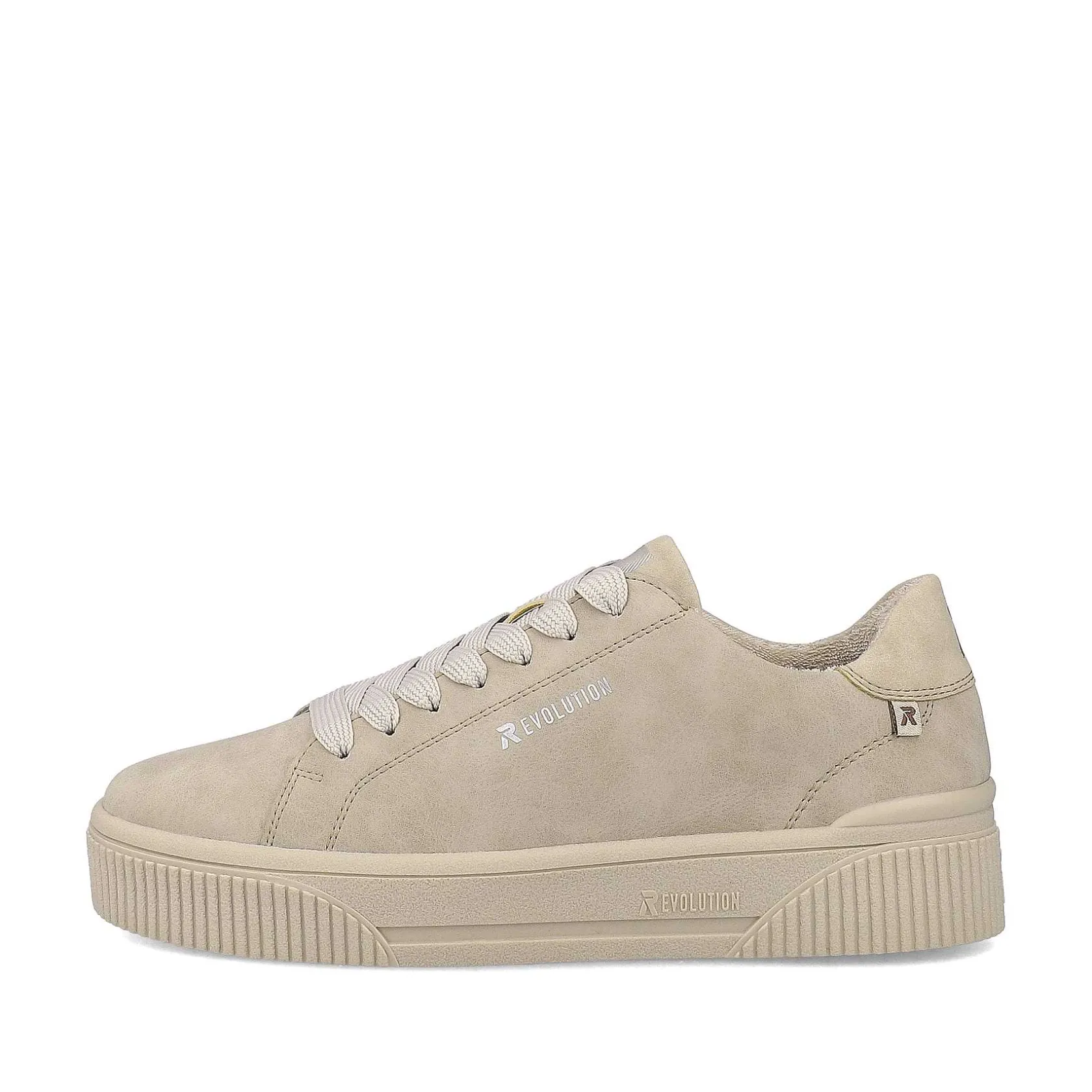 Rieker Sneakers-Women'S Sneaker Low Cream Beige