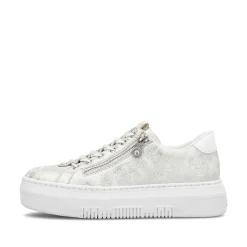 Rieker Sneakers-Women'S Sneaker Low Gray White