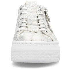 Rieker Sneakers-Women'S Sneaker Low Gray White