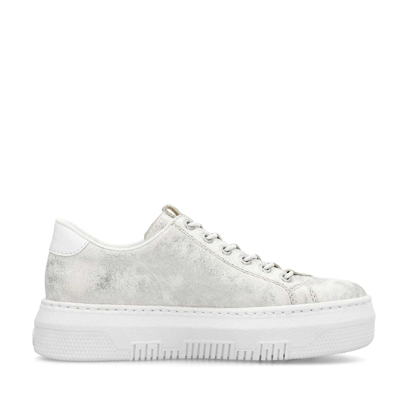 Rieker Sneakers-Women'S Sneaker Low Gray White