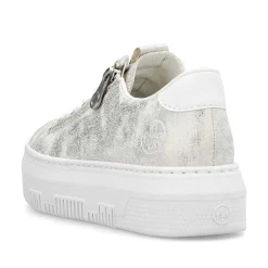 Rieker Sneakers-Women'S Sneaker Low Gray White