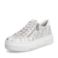 Rieker Sneakers-Women'S Sneaker Low Gray White
