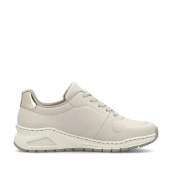 Rieker Sneakers-Women'S Sneaker Low Light Beige