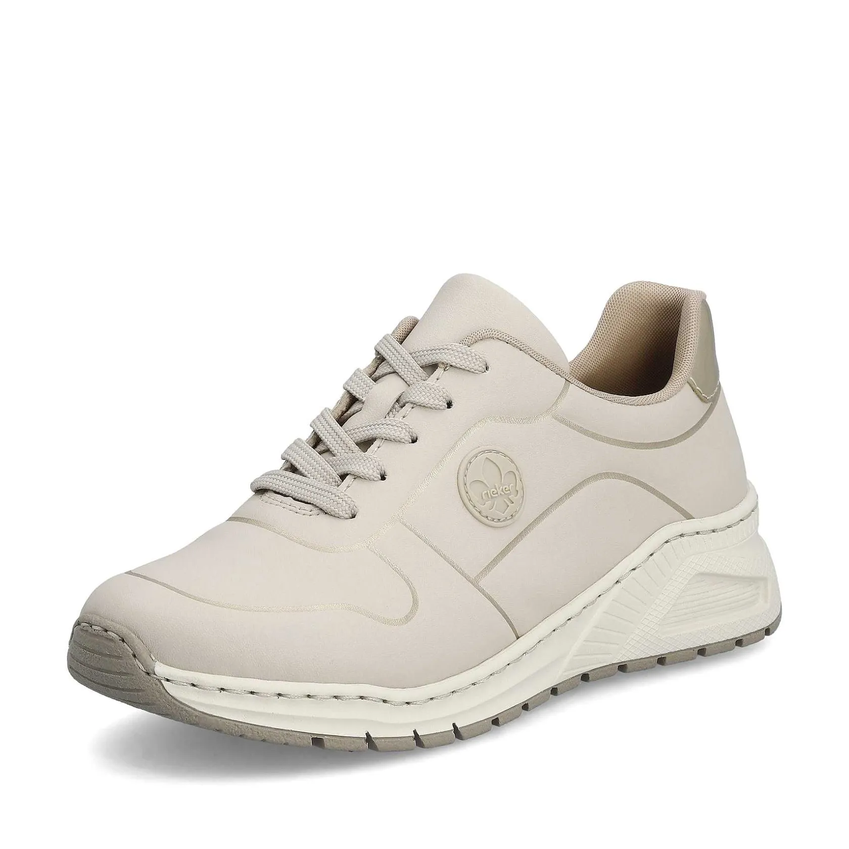 Rieker Sneakers-Women'S Sneaker Low Light Beige