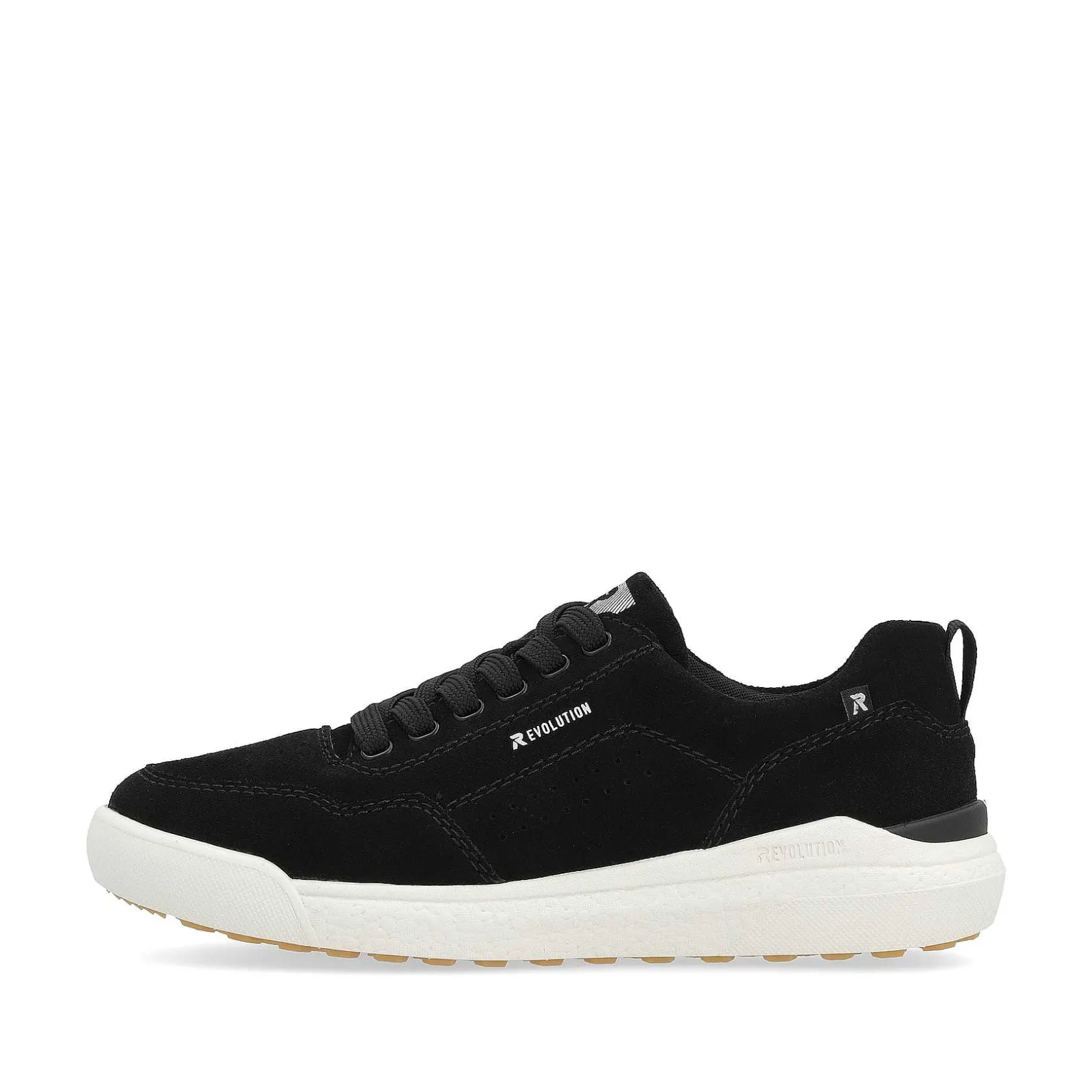 Rieker Sporty Styles-Women'S Sneaker Low Deep Black