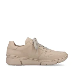 Rieker Sneakers-Women'S Sneaker Low Cream Beige