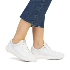 Rieker Sneakers-Women'S Sneaker Low Swan White
