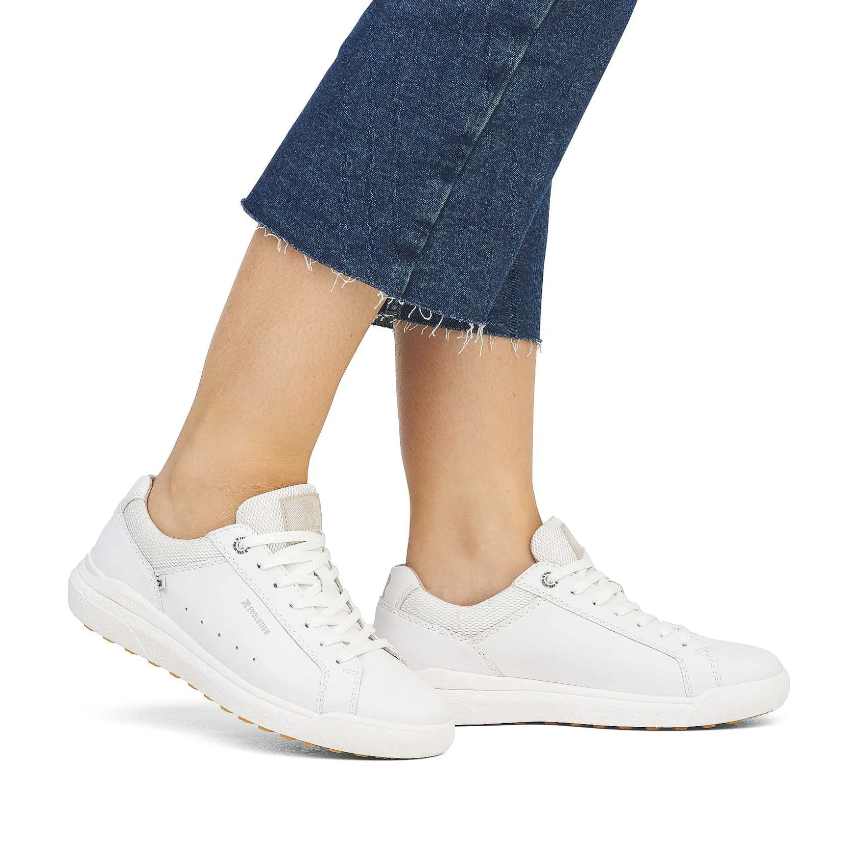 Rieker Sneakers-Women'S Sneaker Low Swan White