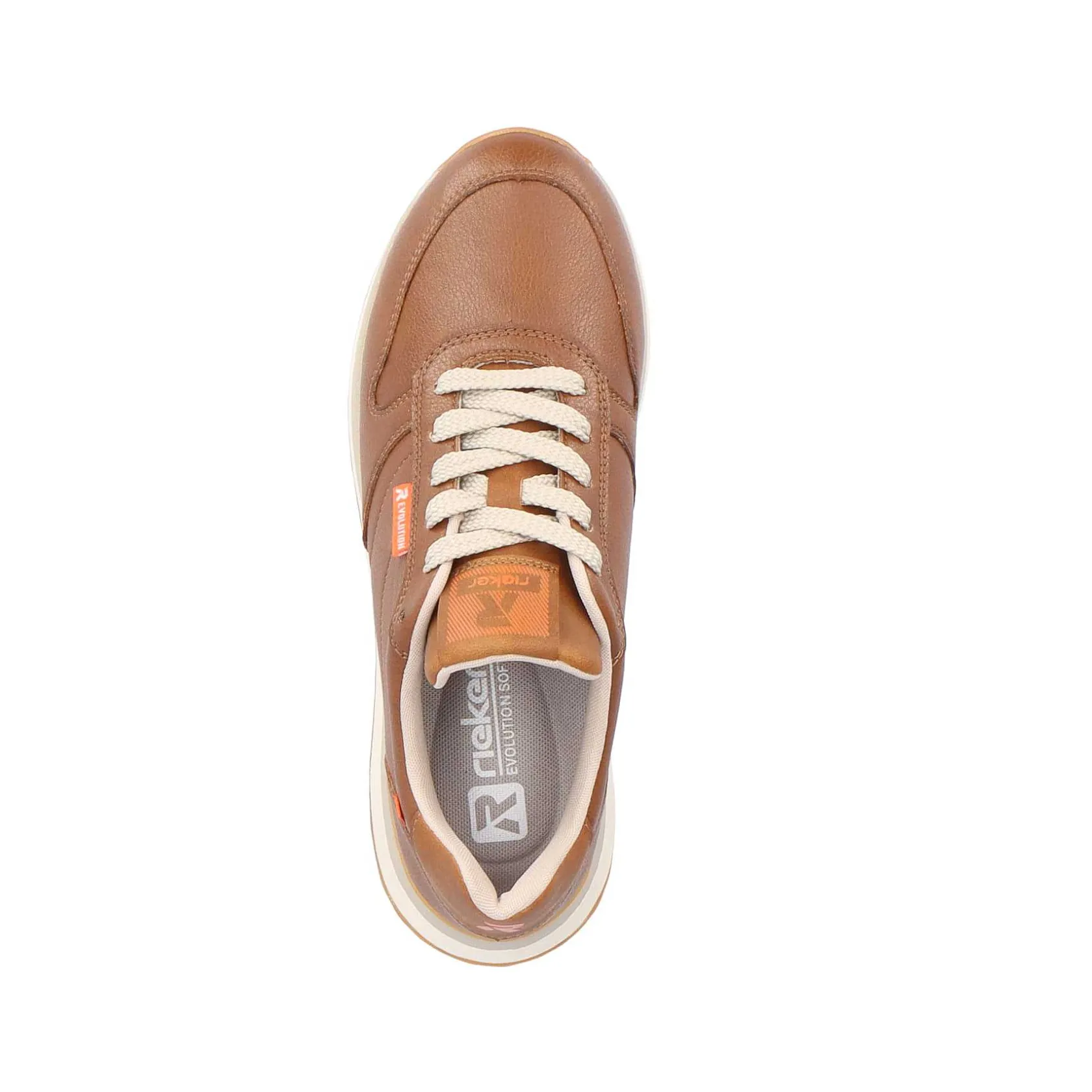 Rieker Sneakers-Women'S Sneaker Low Wood Brown