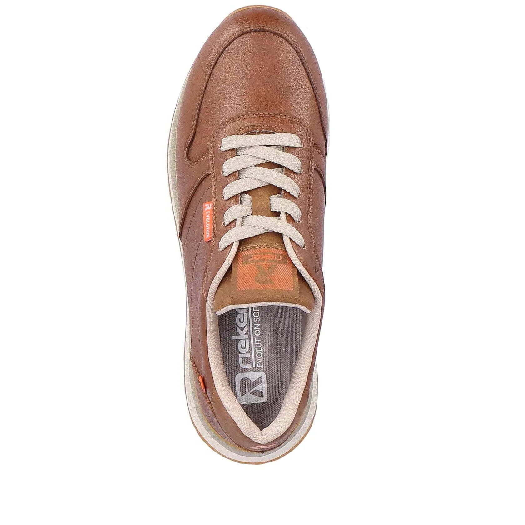 Rieker Sneakers-Women'S Sneaker Low Wood Brown