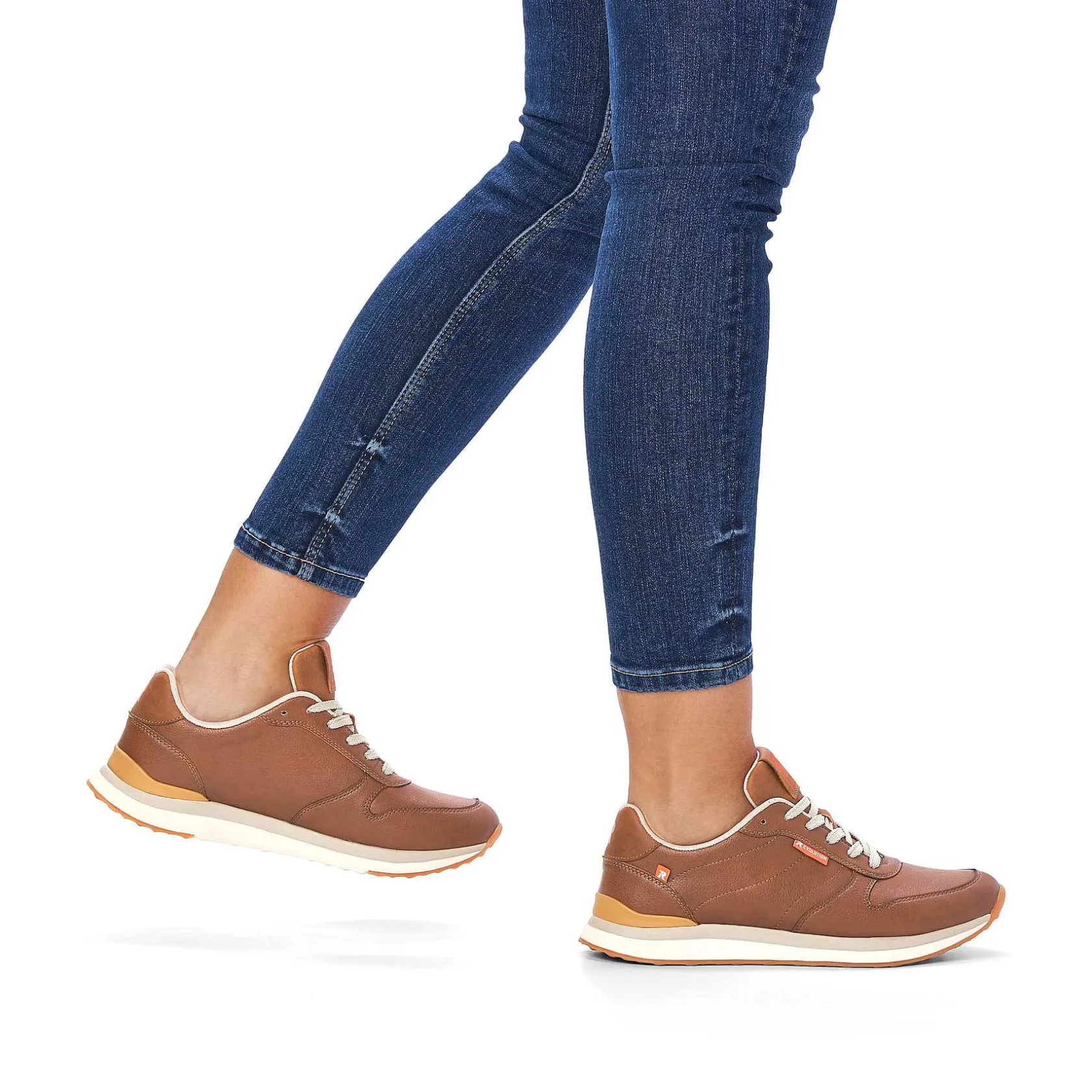 Rieker Sneakers-Women'S Sneaker Low Wood Brown