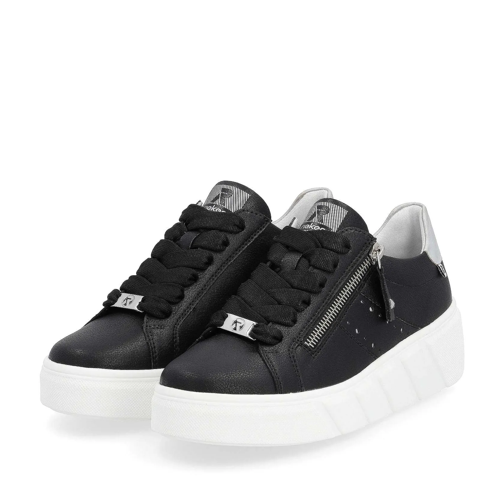 Rieker Sneakers-Women'S Sneaker Low Diamond Black
