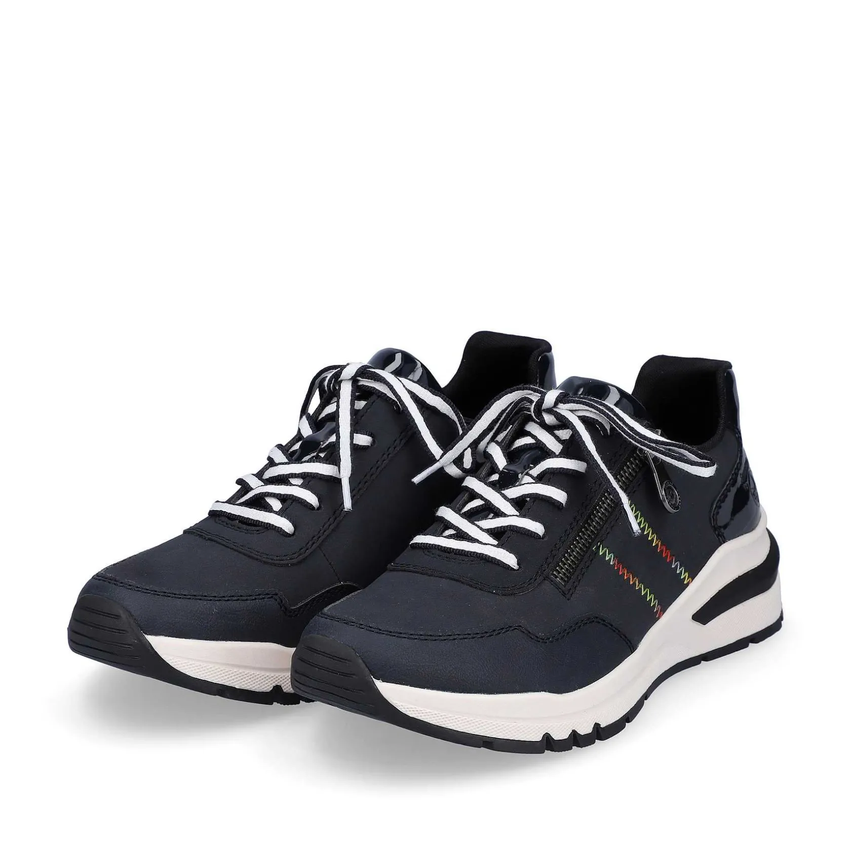 Rieker Sneakers-Women'S Sneaker Low Navy Blue