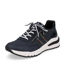 Rieker Sneakers-Women'S Sneaker Low Navy Blue