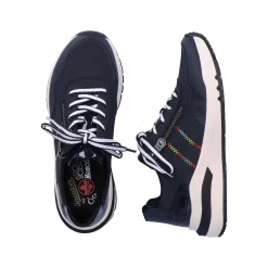 Rieker Sneakers-Women'S Sneaker Low Navy Blue