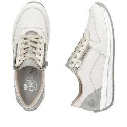 Rieker Sneakers-Women'S Sneaker Low Cream White