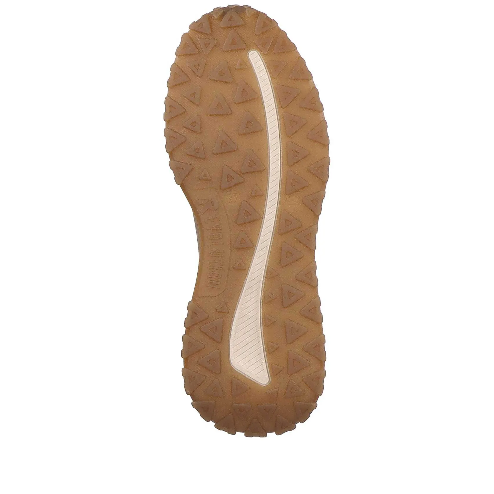 Rieker Sneakers-Women'S Sneaker Low Mocha Cream-Beige