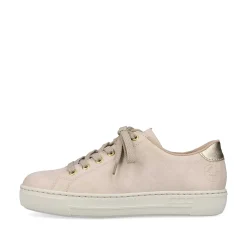 Rieker Sneakers-Women'S Sneaker Low Light Beige