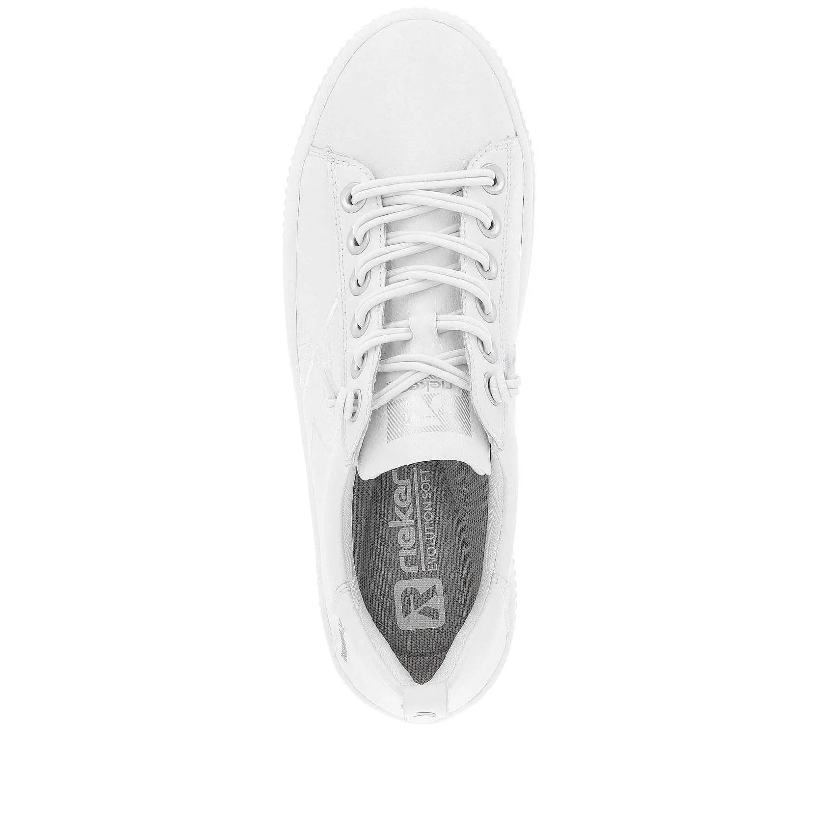 Rieker Sneakers-Women'S Sneaker Low Clear White