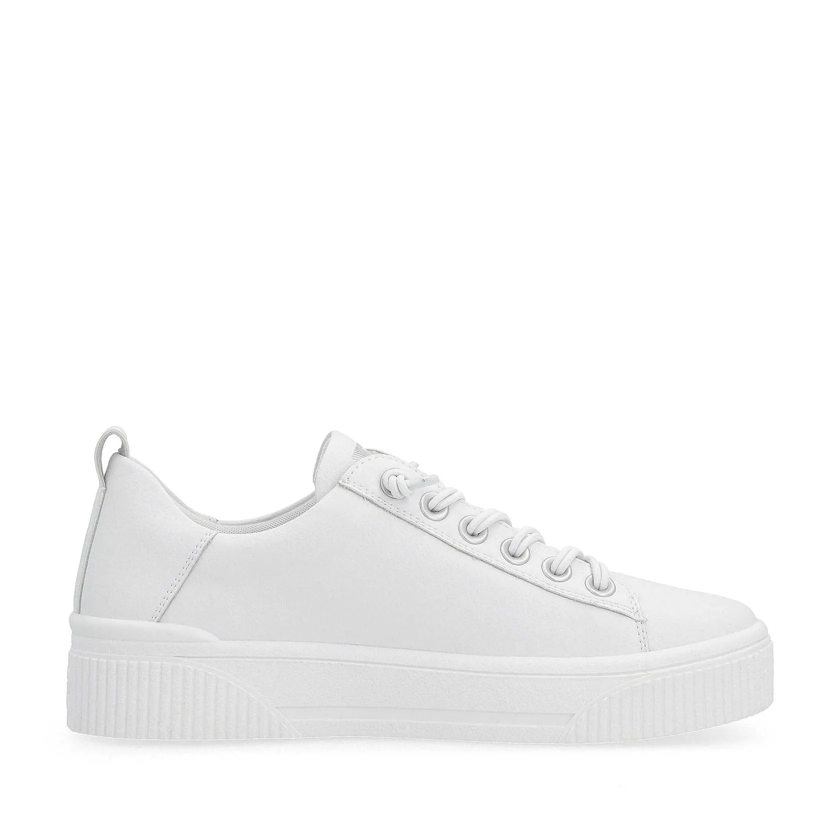 Rieker Sneakers-Women'S Sneaker Low Clear White