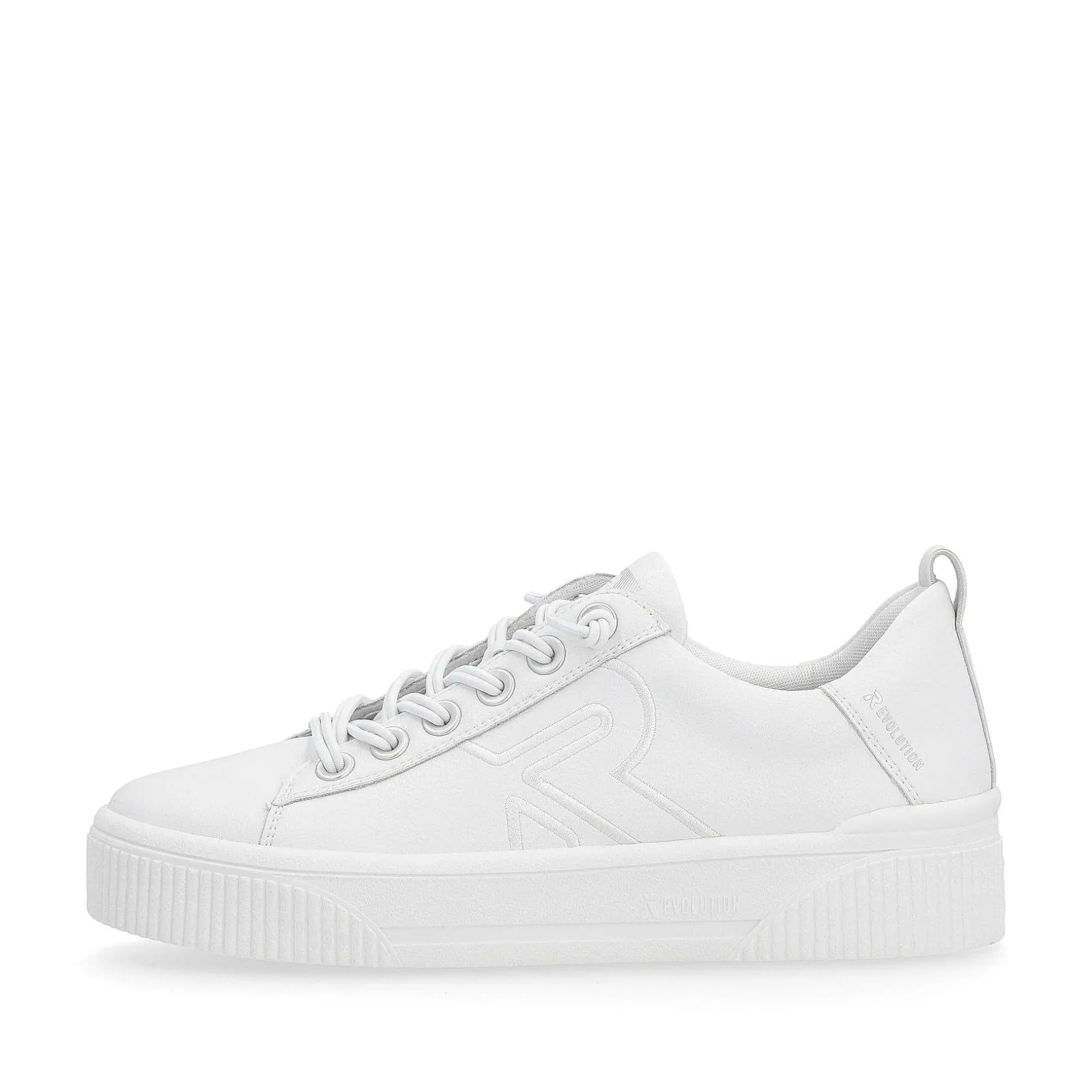 Rieker Sneakers-Women'S Sneaker Low Clear White