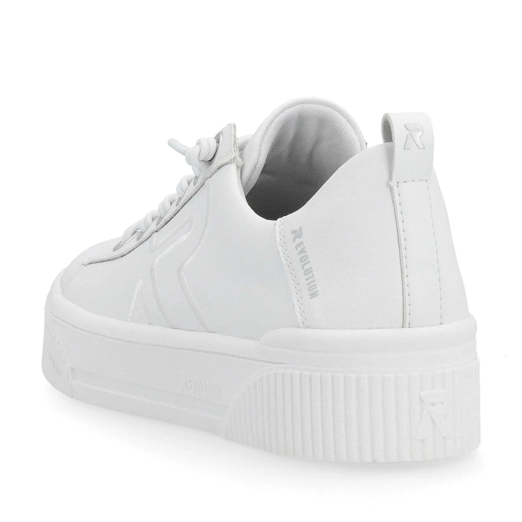 Rieker Sneakers-Women'S Sneaker Low Clear White