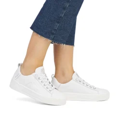 Rieker Sneakers-Women'S Sneaker Low Clear White