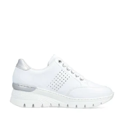 Rieker Sneakers-Women'S Sneaker Low Pure White
