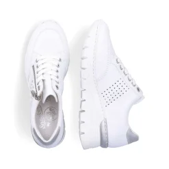 Rieker Sneakers-Women'S Sneaker Low Pure White