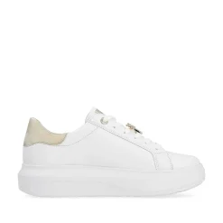 Rieker Sneakers-Women'S Sneaker Low Swan-White Gold