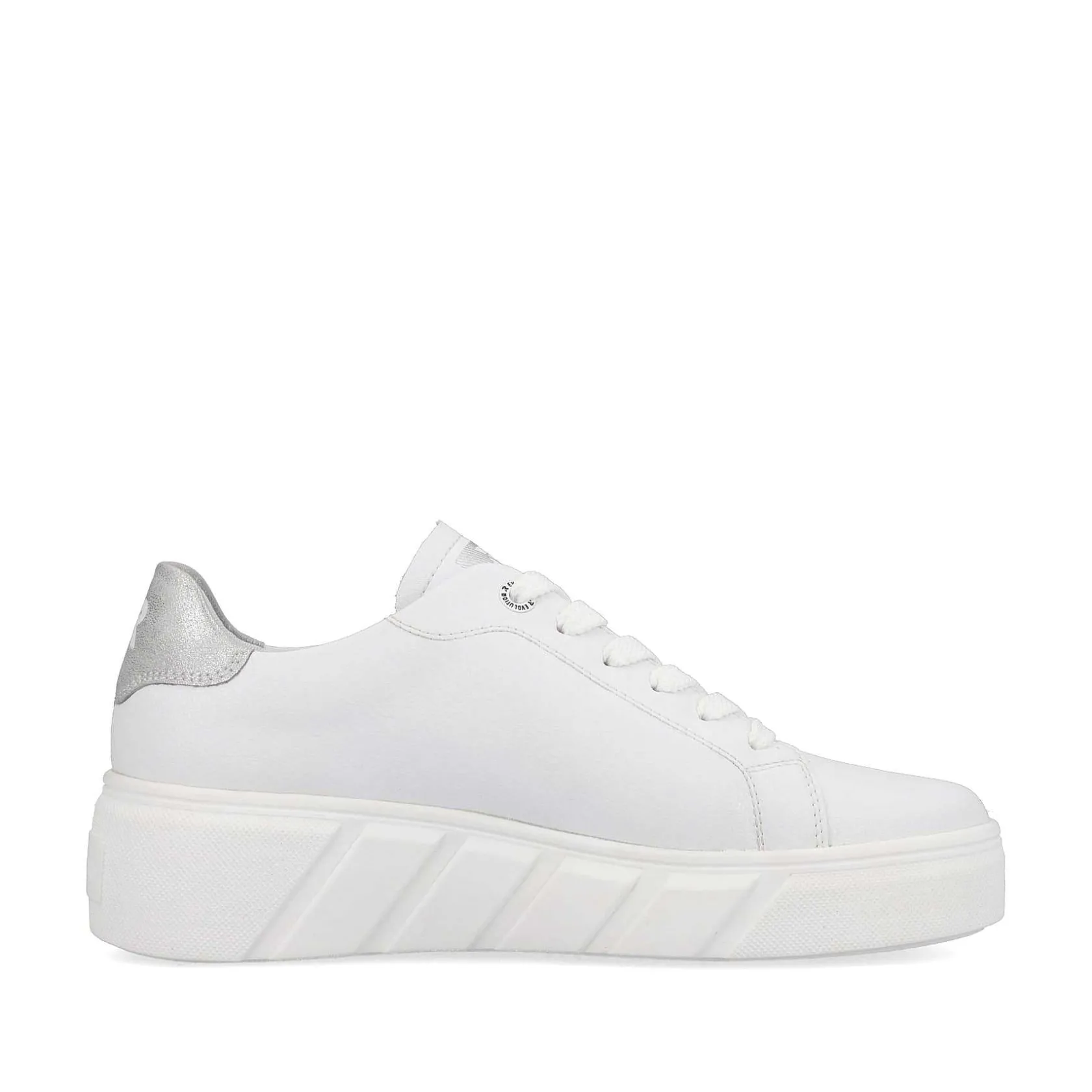 Rieker Sneakers-Women'S Sneaker Low Crystal White