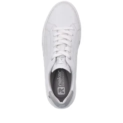 Rieker Sneakers-Women'S Sneaker Low Crystal White
