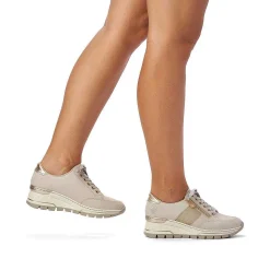 Rieker Sneakers-Women'S Sneaker Low Beige