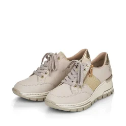 Rieker Sneakers-Women'S Sneaker Low Beige