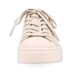 Rieker Sneakers-Women'S Sneaker Low Cream Beige
