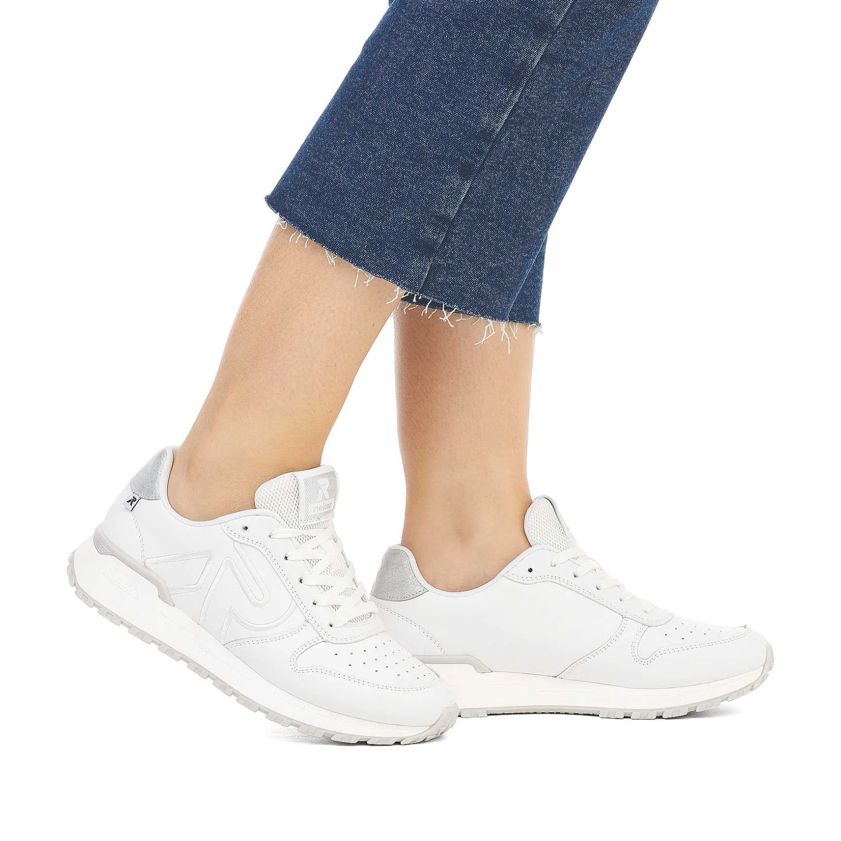 Rieker Sneakers-Women'S Sneaker Low Snow White