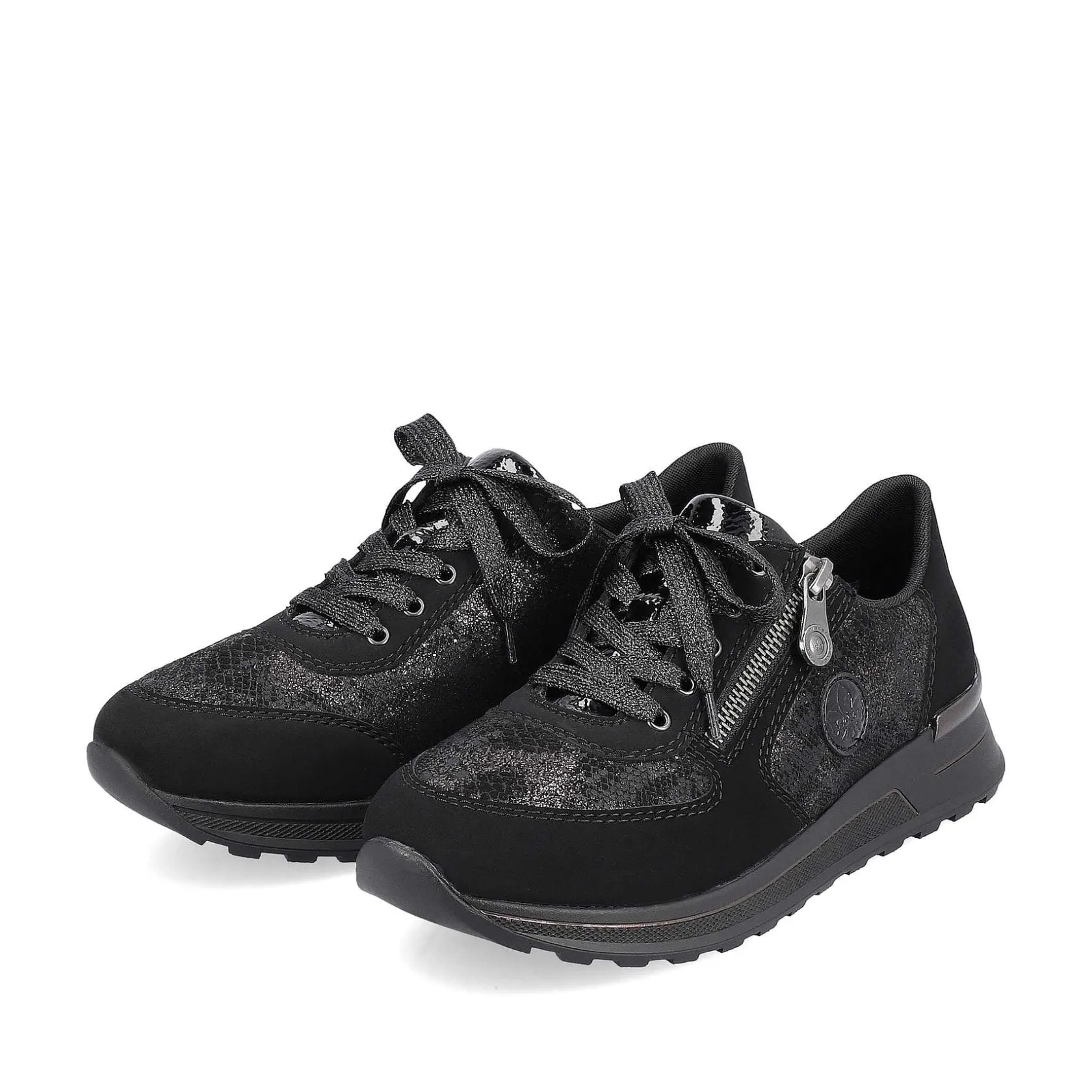 Rieker Sneakers-Women'S Sneaker Low Night Black