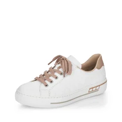 Rieker Sneakers-Women'S Sneaker Low Pearl White