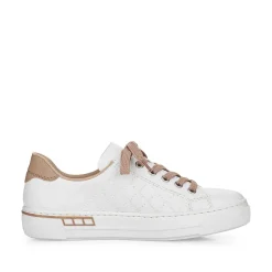 Rieker Sneakers-Women'S Sneaker Low Pearl White