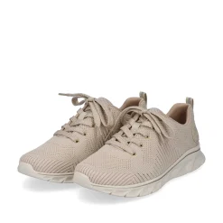 Rieker Vegan-Women'S Sneaker Low Light Beige