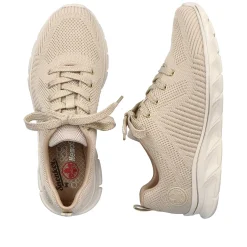 Rieker Vegan-Women'S Sneaker Low Light Beige
