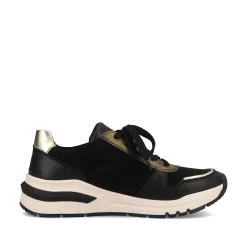 Rieker Sneakers-Women'S Sneaker Low Urban Black-Cream White