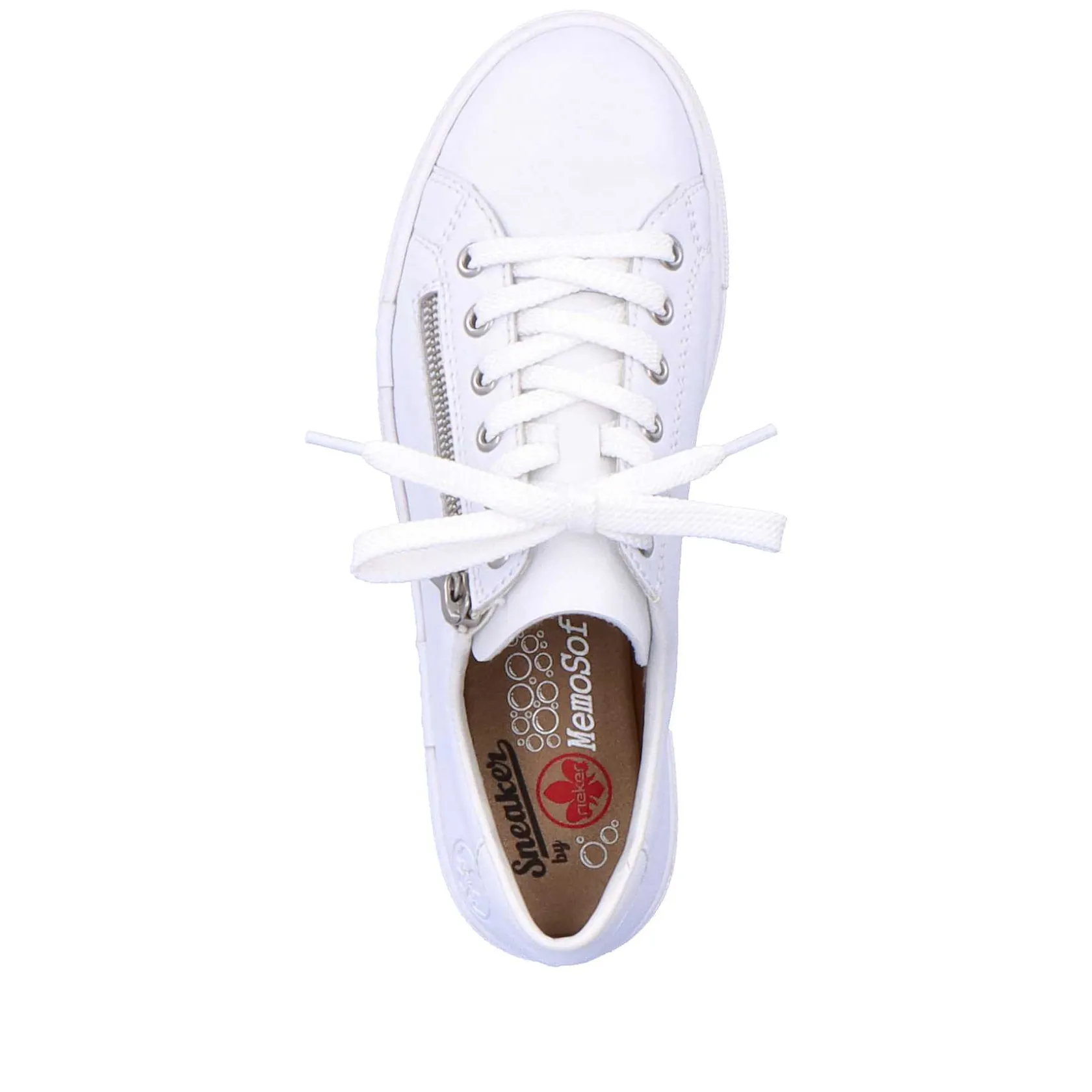 Rieker Sneakers-Women'S Sneaker Low Pure White